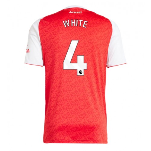 Stroje piłkarskie Arsenal Ben White #4 Koszulka Podstawowej 2025-26 Krótki Rękaw
